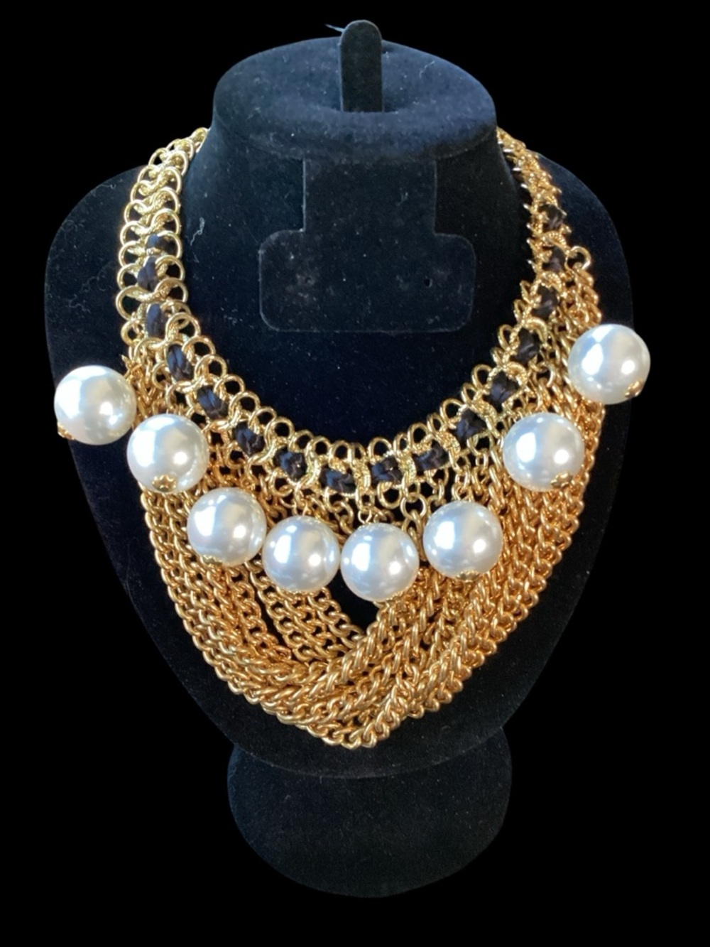 Vintage Kenneth Lane HUGE statement necklace